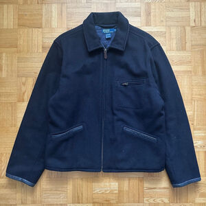 Vintage Polo Ralph Lauren Wool Field Sports Jacket Large